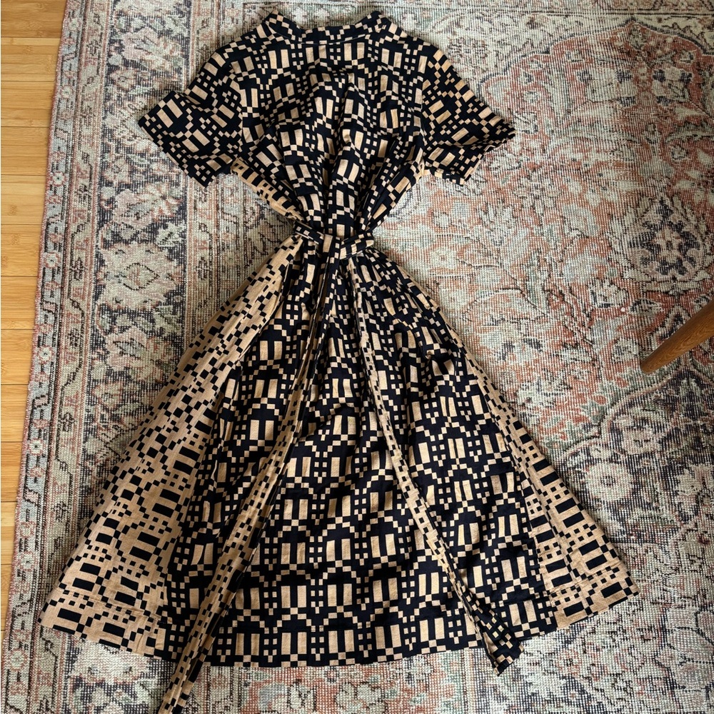 Ace & Jig Margaret Dress in Pecan/Walnut